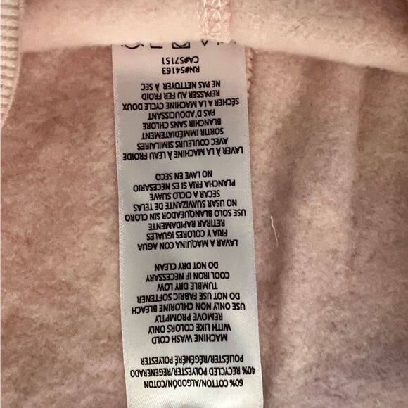 CK Sweatpants Performance Pink/White Logo Slim Crop Joggers Sz S new!🏷 - Picture 8 of 12